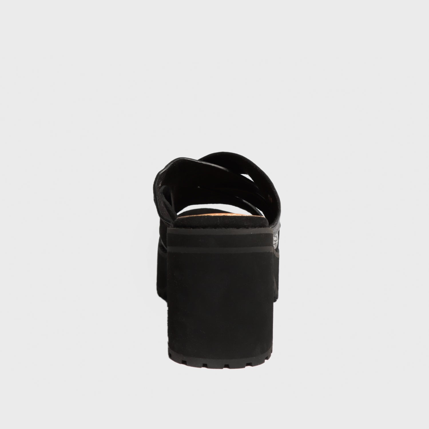 Sandalia Negra Mujer 25795