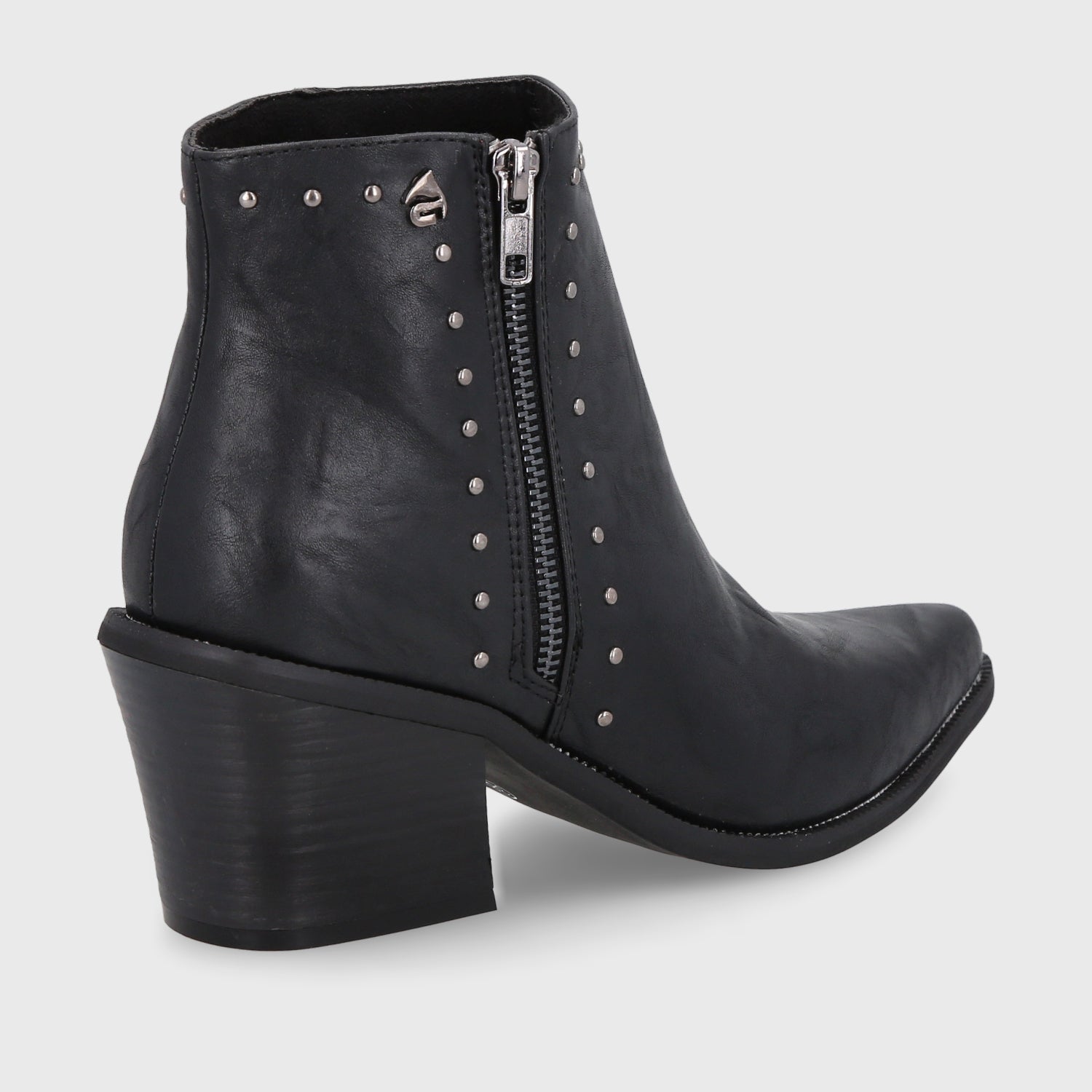 Botín Taco Negro Mujer 33764