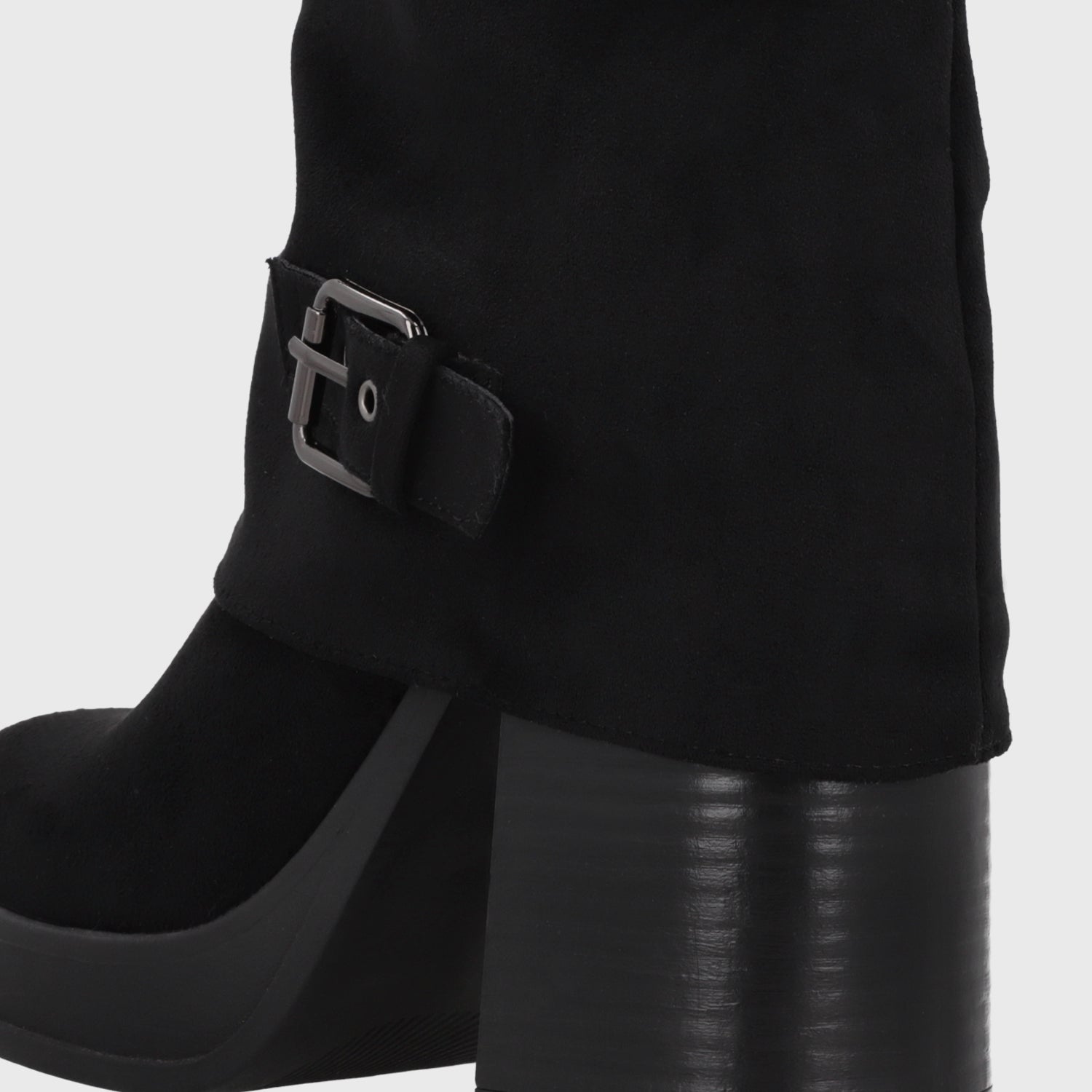 Botín Taco Negro Mujer 33786