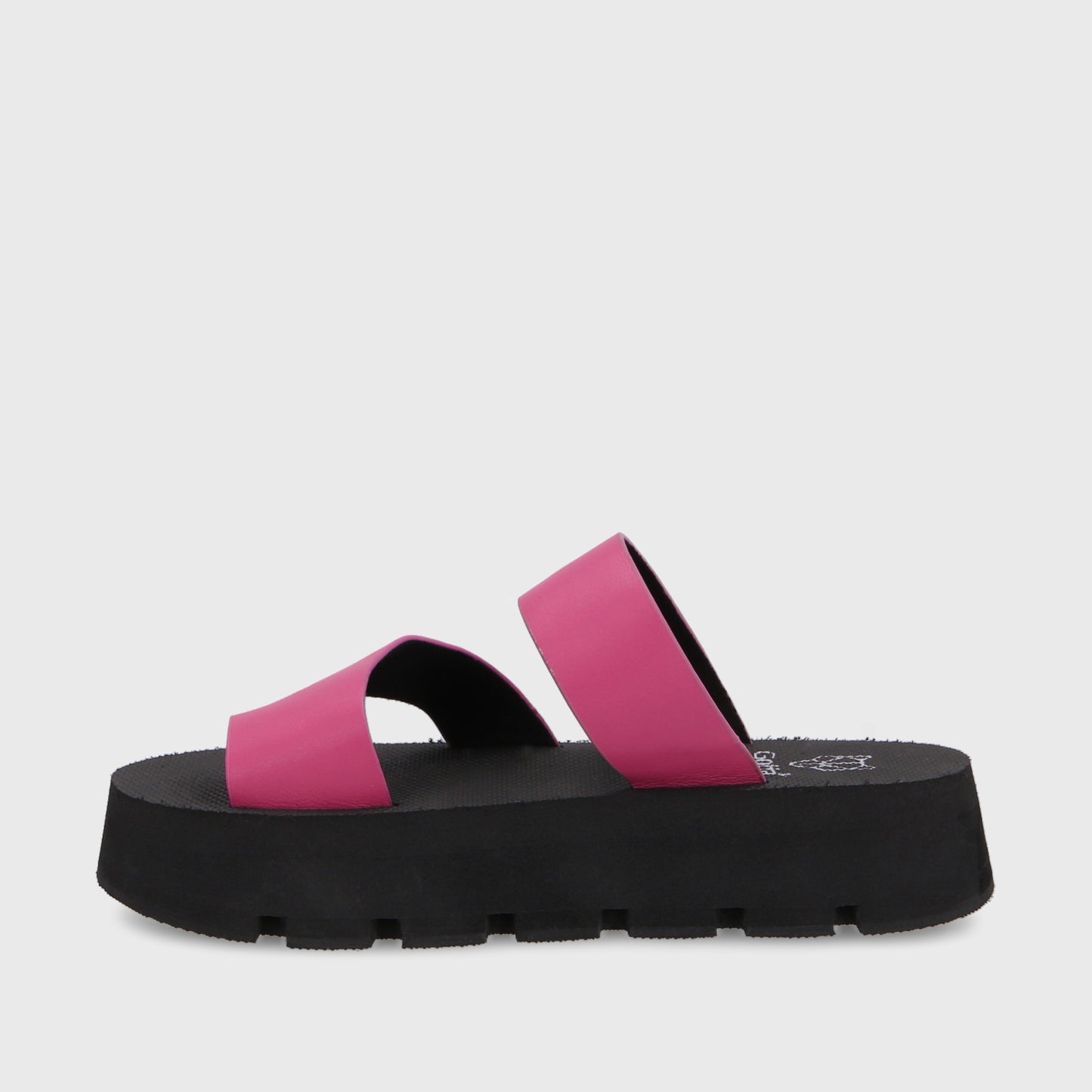 Sandalia Plataforma Fucsia Mujer 35200