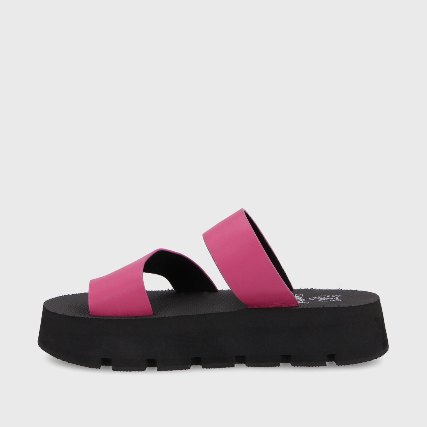 Sandalia Plataforma Fucsia Mujer 35200
