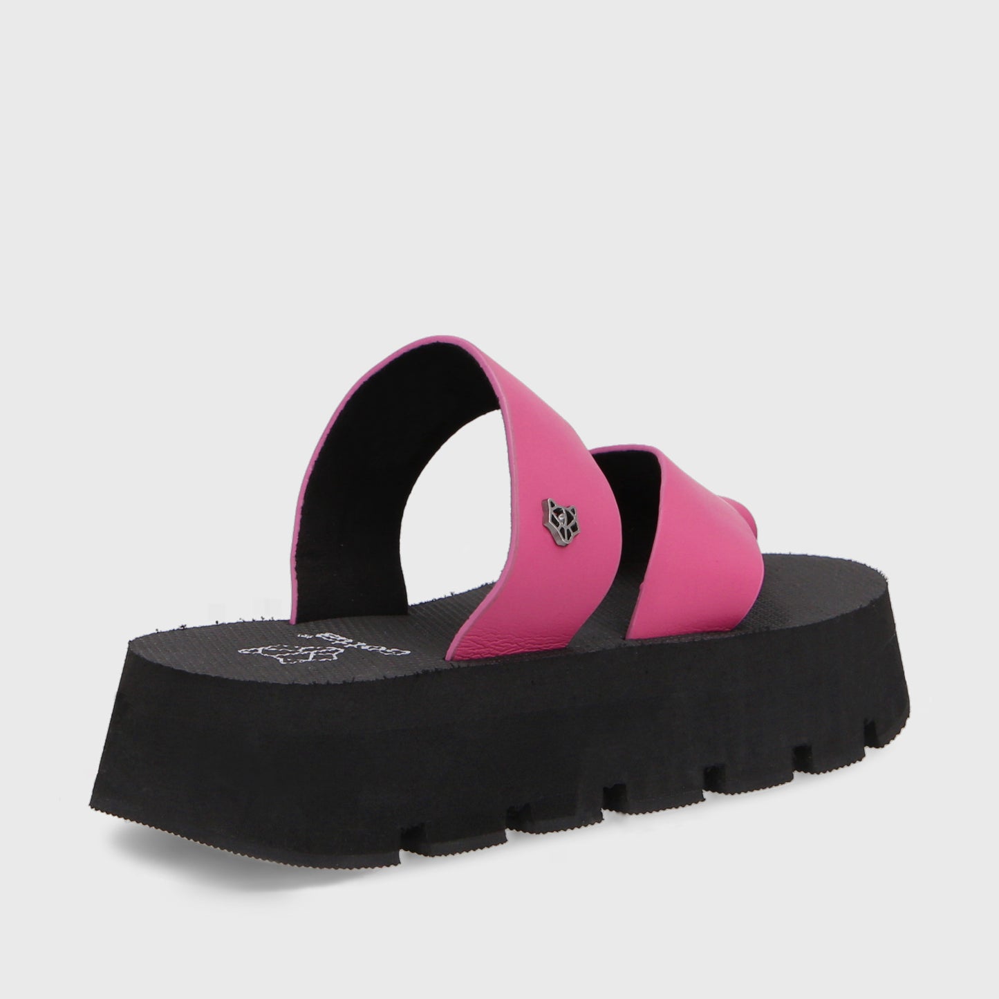 Sandalia Plataforma Fucsia Mujer 35200