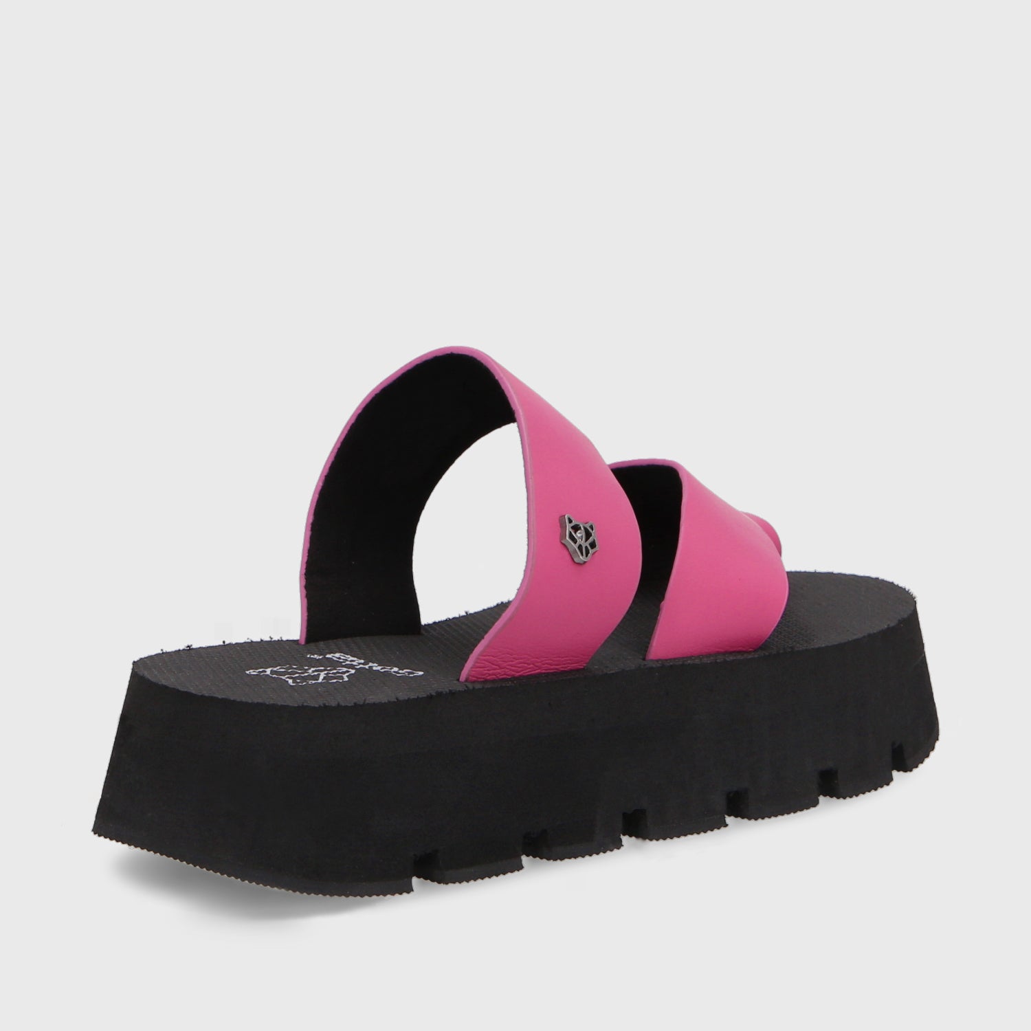 Sandalia Plataforma Fucsia Mujer 35200
