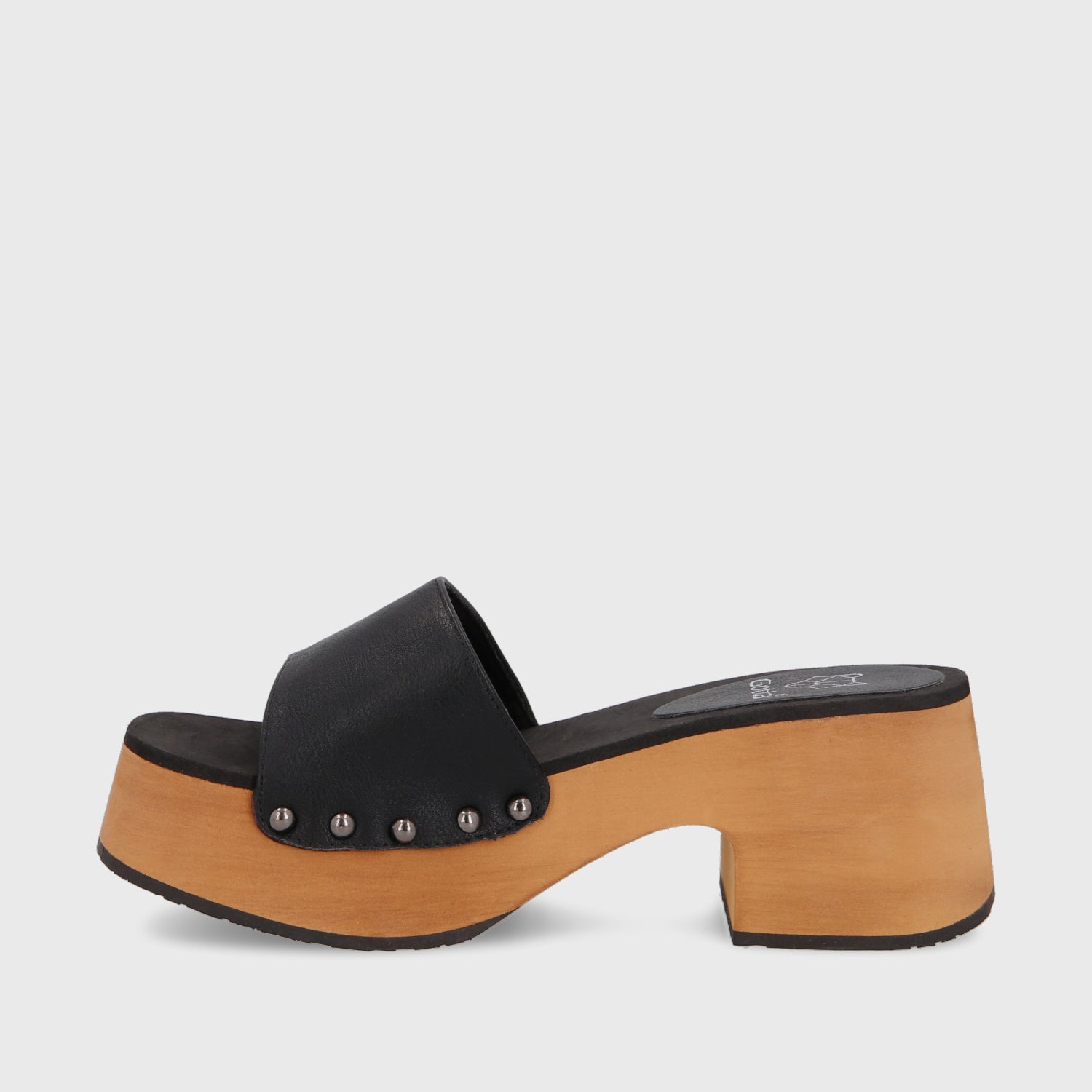 Zueco Negro Mujer 35261