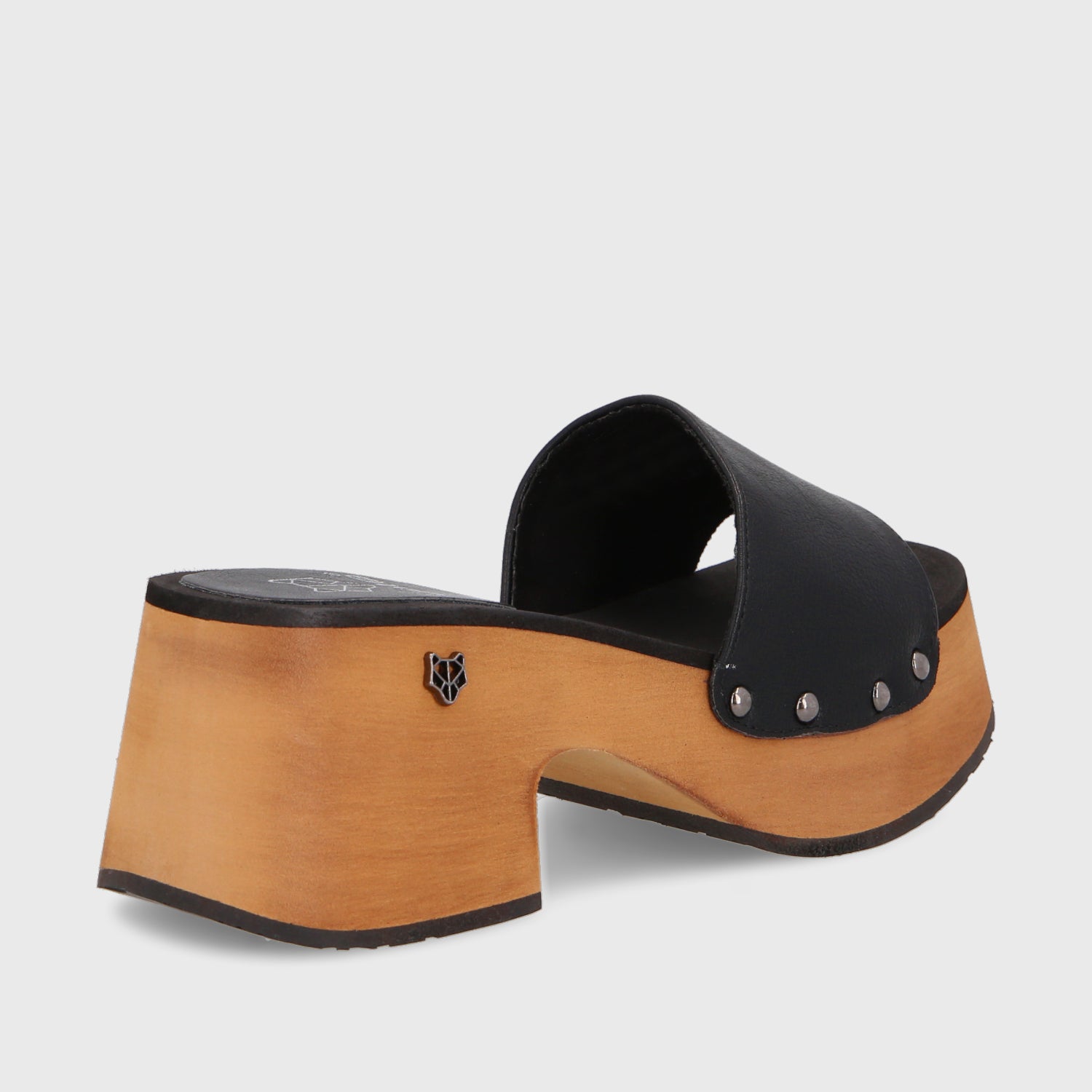 Zueco Negro Mujer 35261