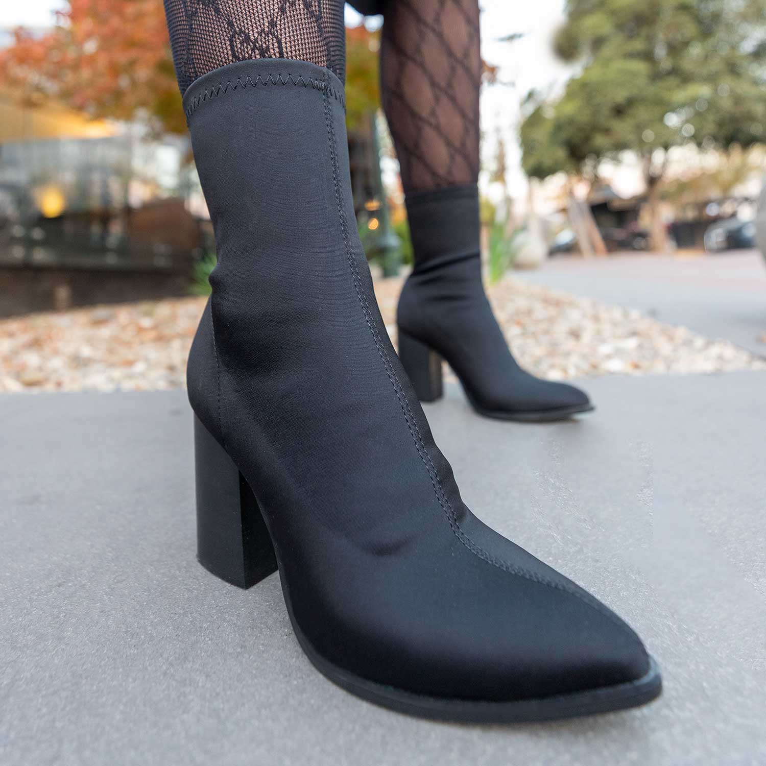 Botín Negro Mujer 35551 - Main Image