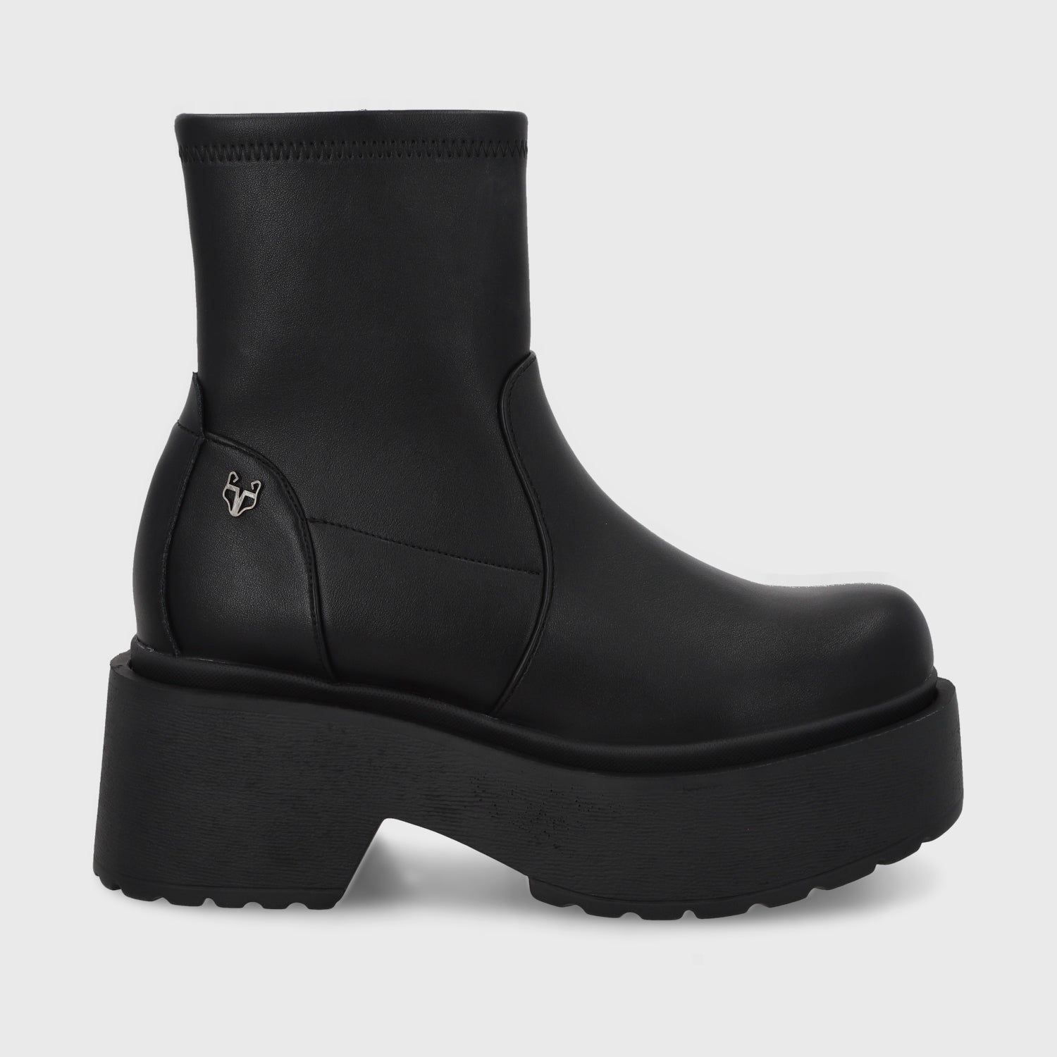 Botín Negro Mujer 35803