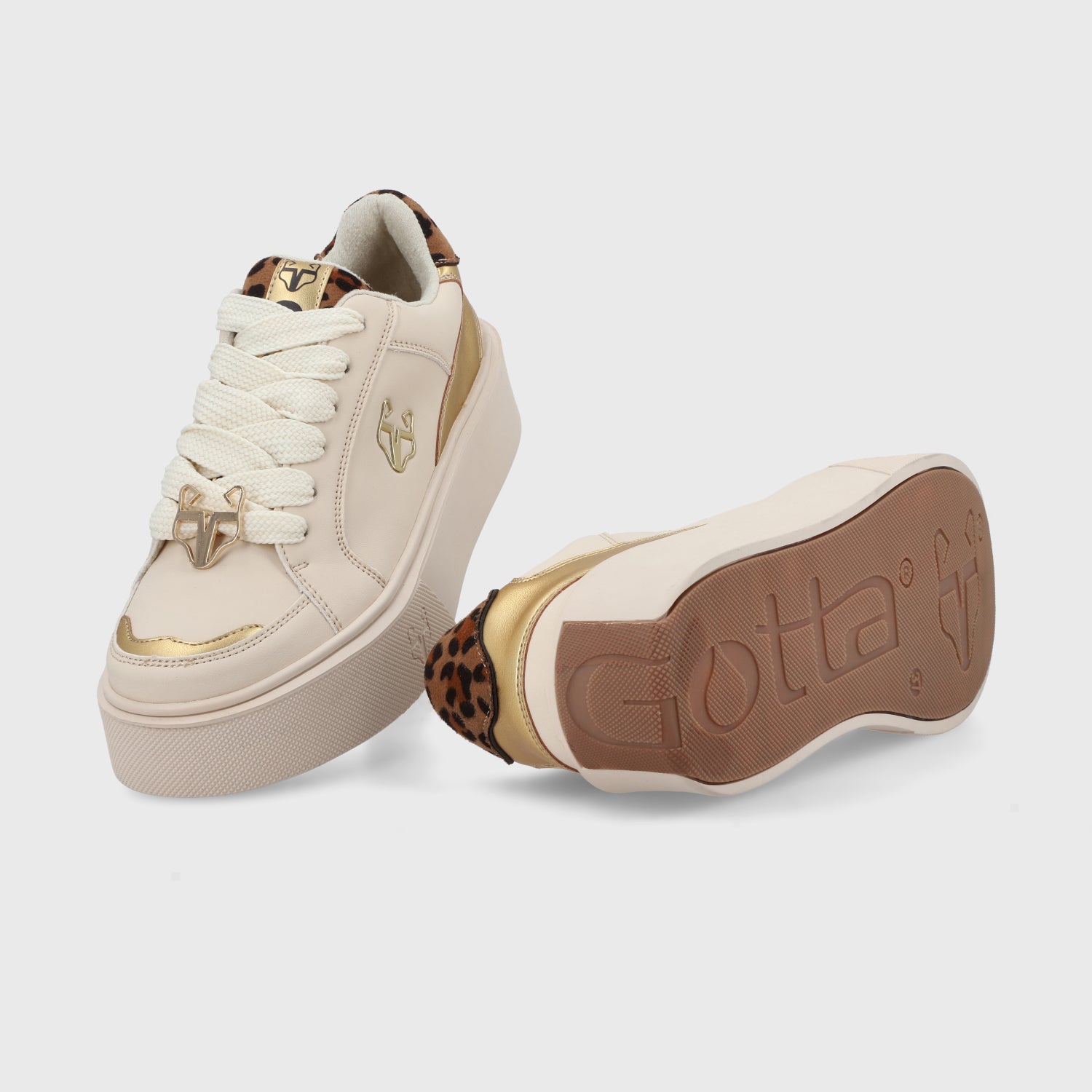 Mujer Zapatilla Cyber Day 2021 Zapatilla Beige Mujer 43046 – Gotta