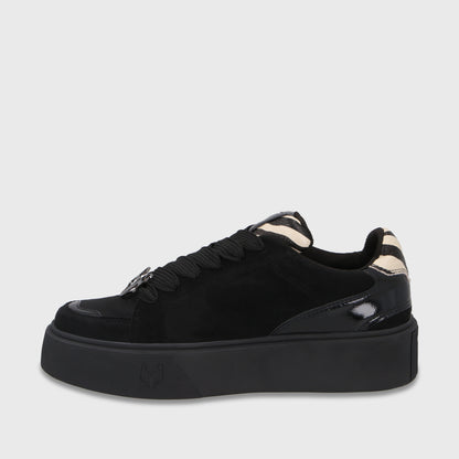 Zapatilla  Negra Mujer 43046