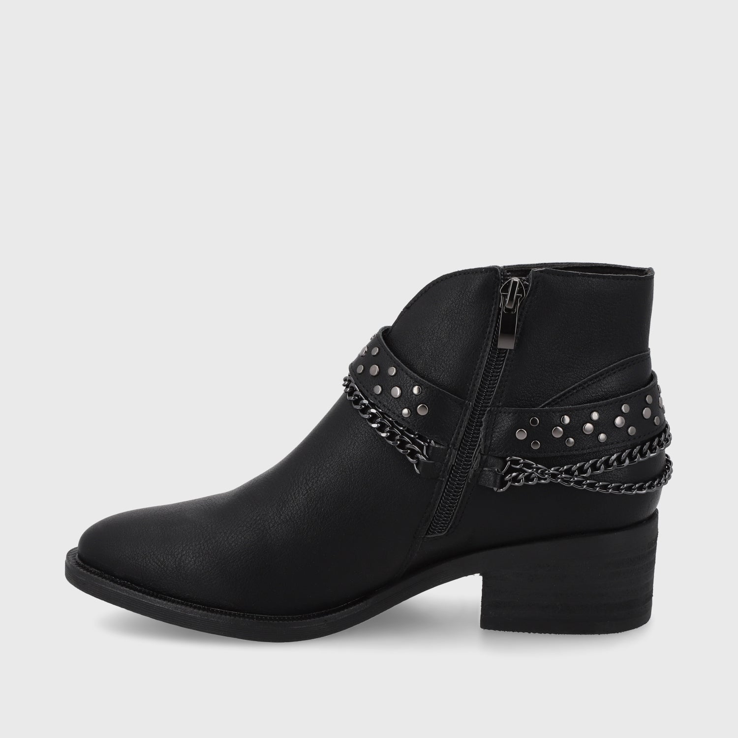 Botín Negro Mujer 43106