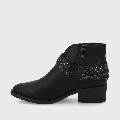 Botín Negro Mujer 43106
