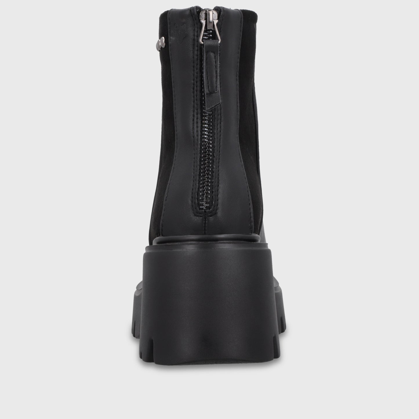 Botin Plataforma Negro Mujer 4575401