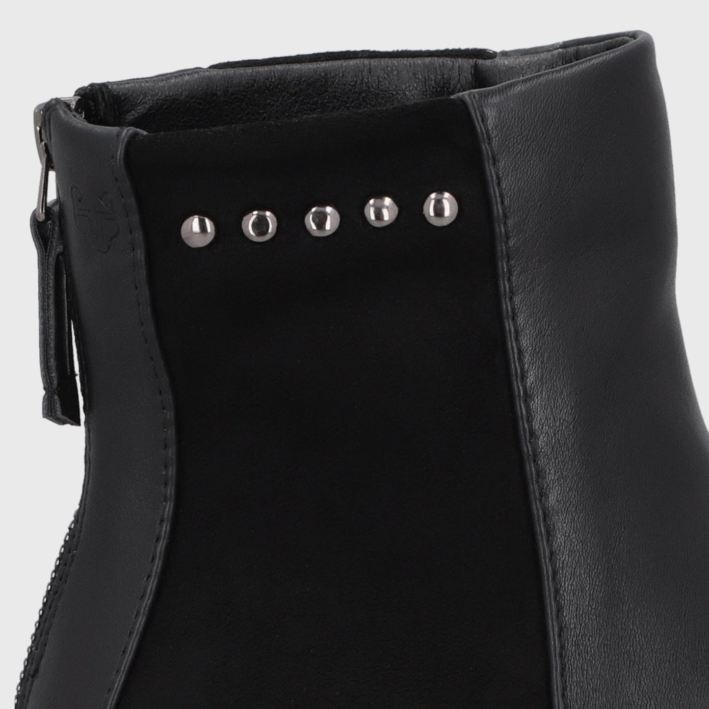 Botin Plataforma Negro Mujer 4575401