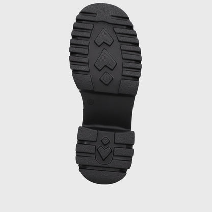 Botin Plataforma Negro Mujer 4575401