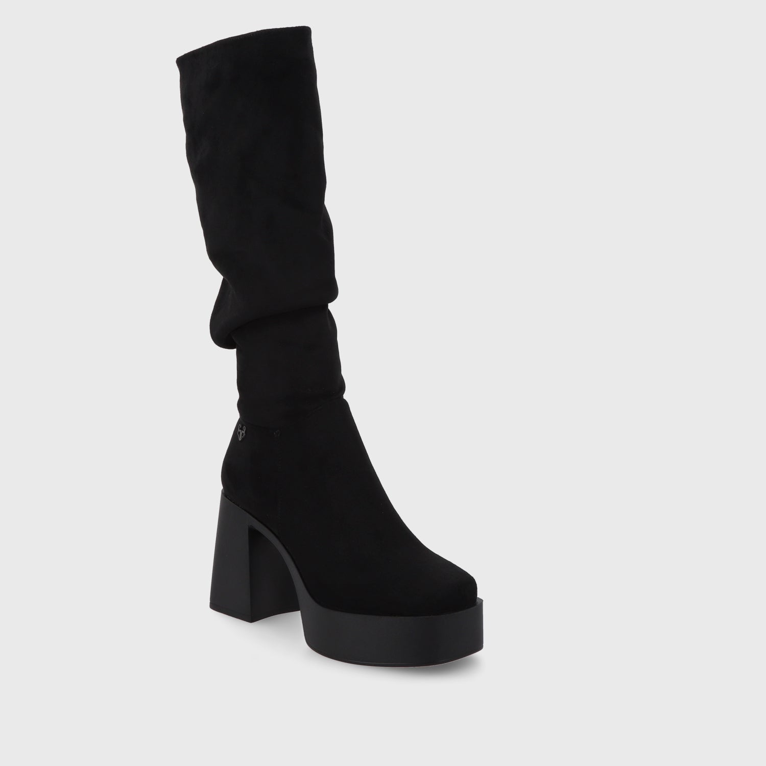 Bota Taco Negra Mujer 45773