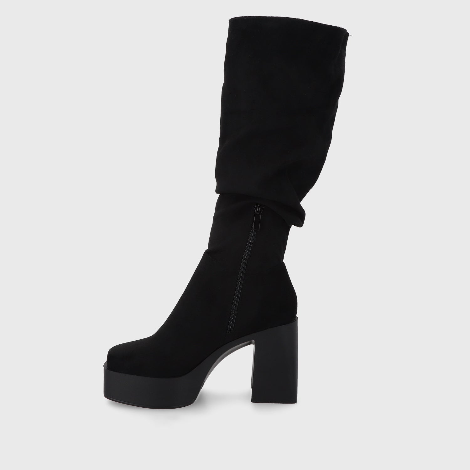 Bota Taco Negra Mujer 45773