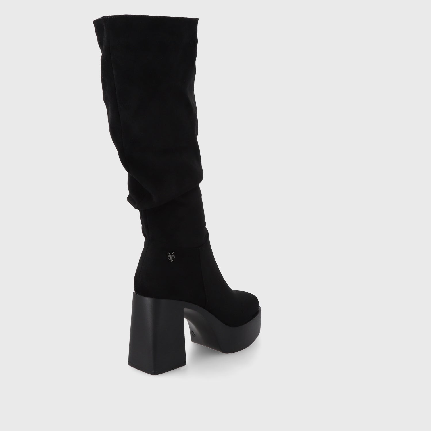 Bota Taco Negra Mujer 45773
