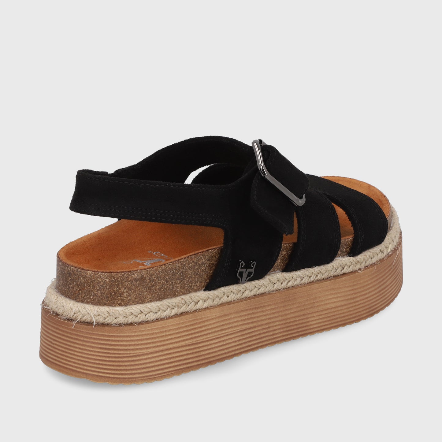 Sandalia Negra  Mujer 45862