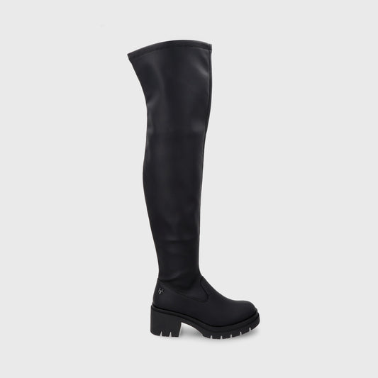 Bota Taco Negra Mujer 46204