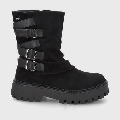 Botin Negro Mujer 46308