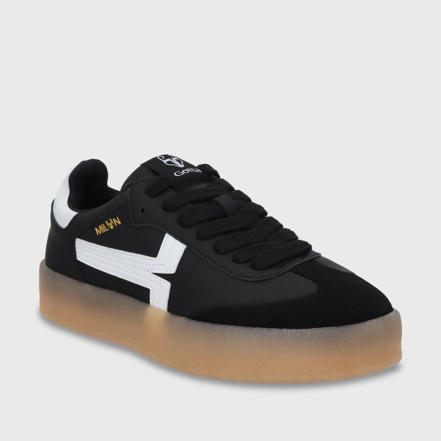 Zapatilla Milan Negra Mujer 53740