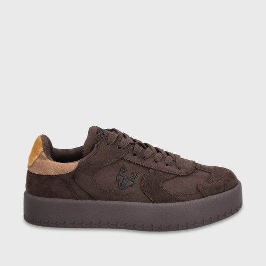 Zapatilla Plana Café Mujer 53741