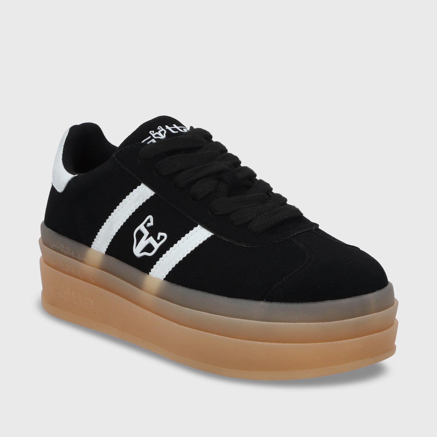 Zapatilla Plataforma Negro Mujer 53750