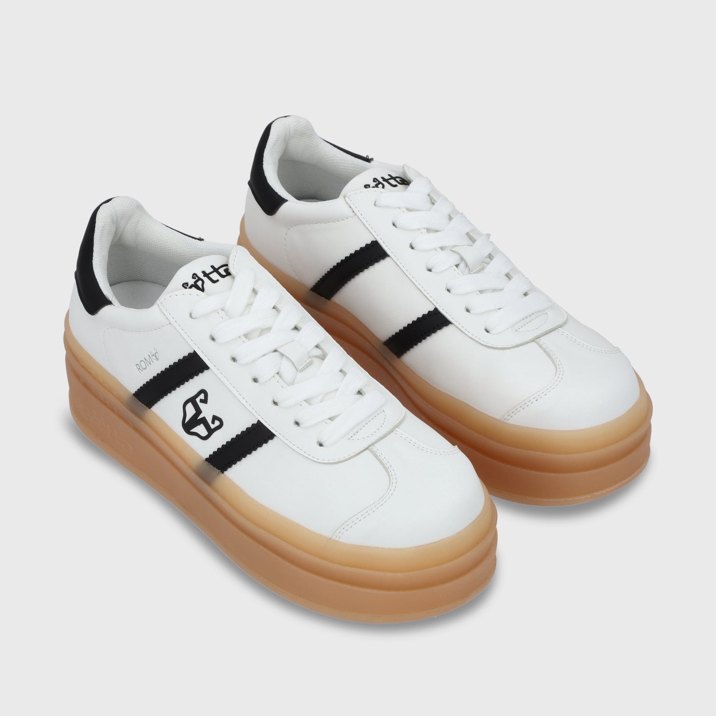 Zapatilla Plataforma Blanco Mujer 53750