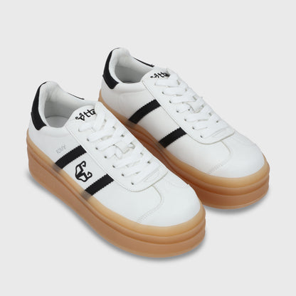 Zapatilla Plataforma Blanco Mujer 53750