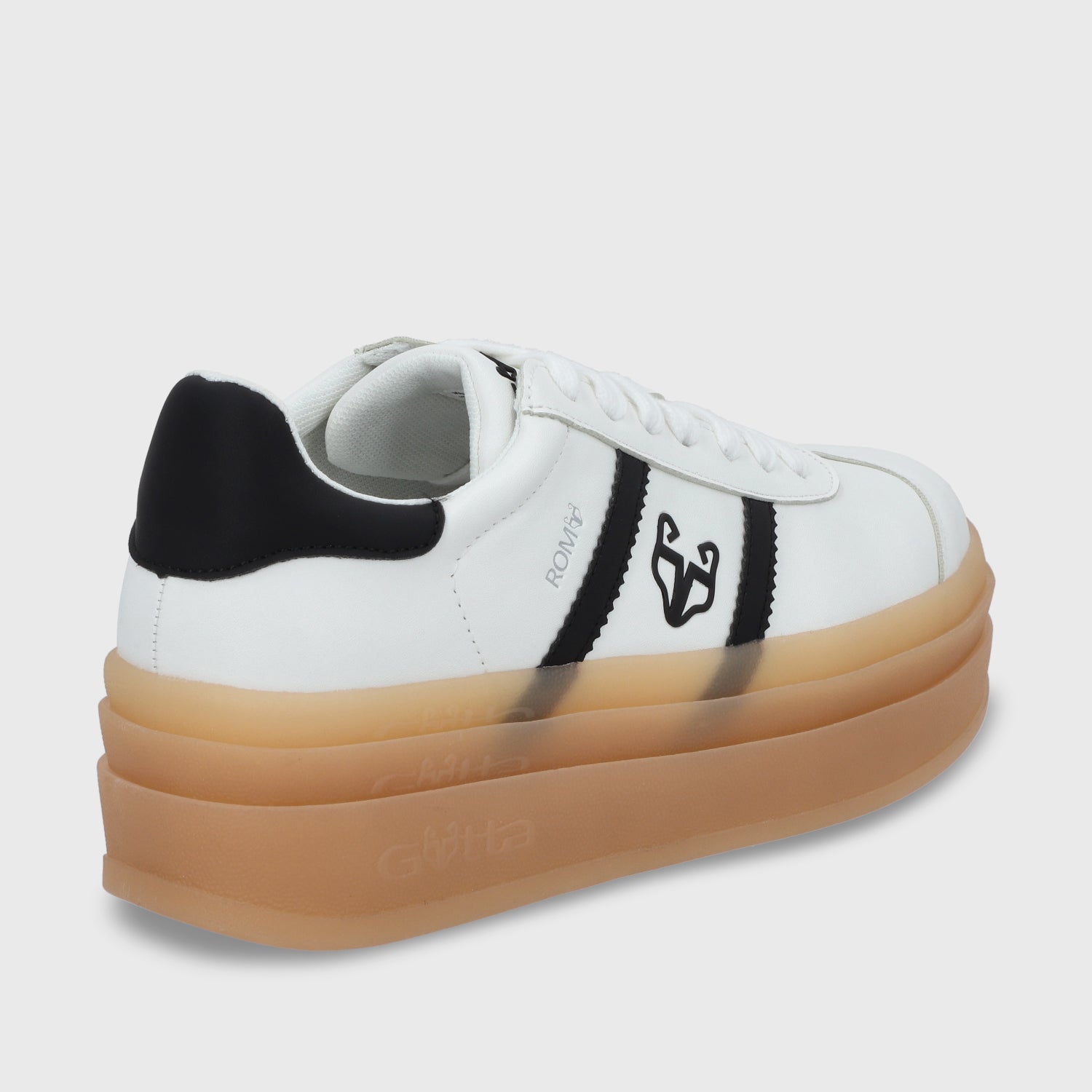 Zapatilla Plataforma Blanco Mujer 53750