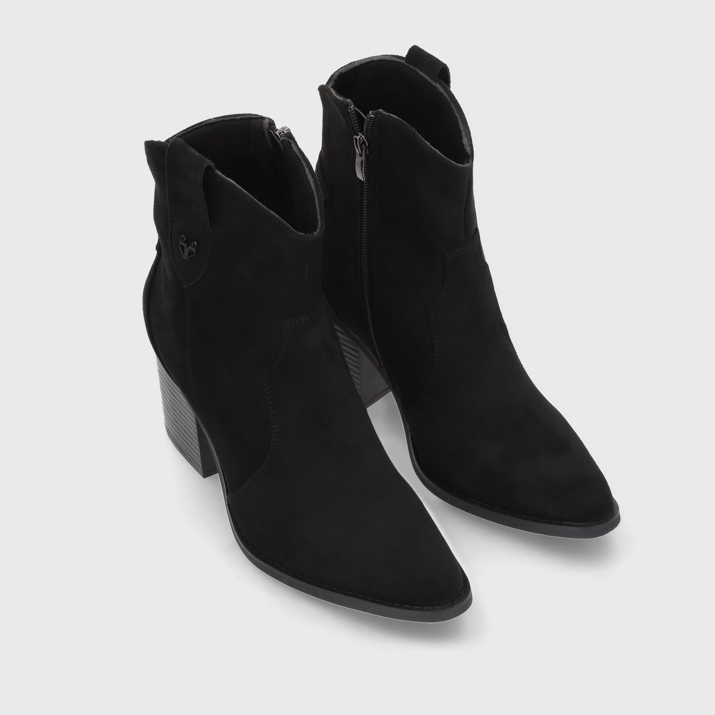 Botín Taco Negro Mujer 53780