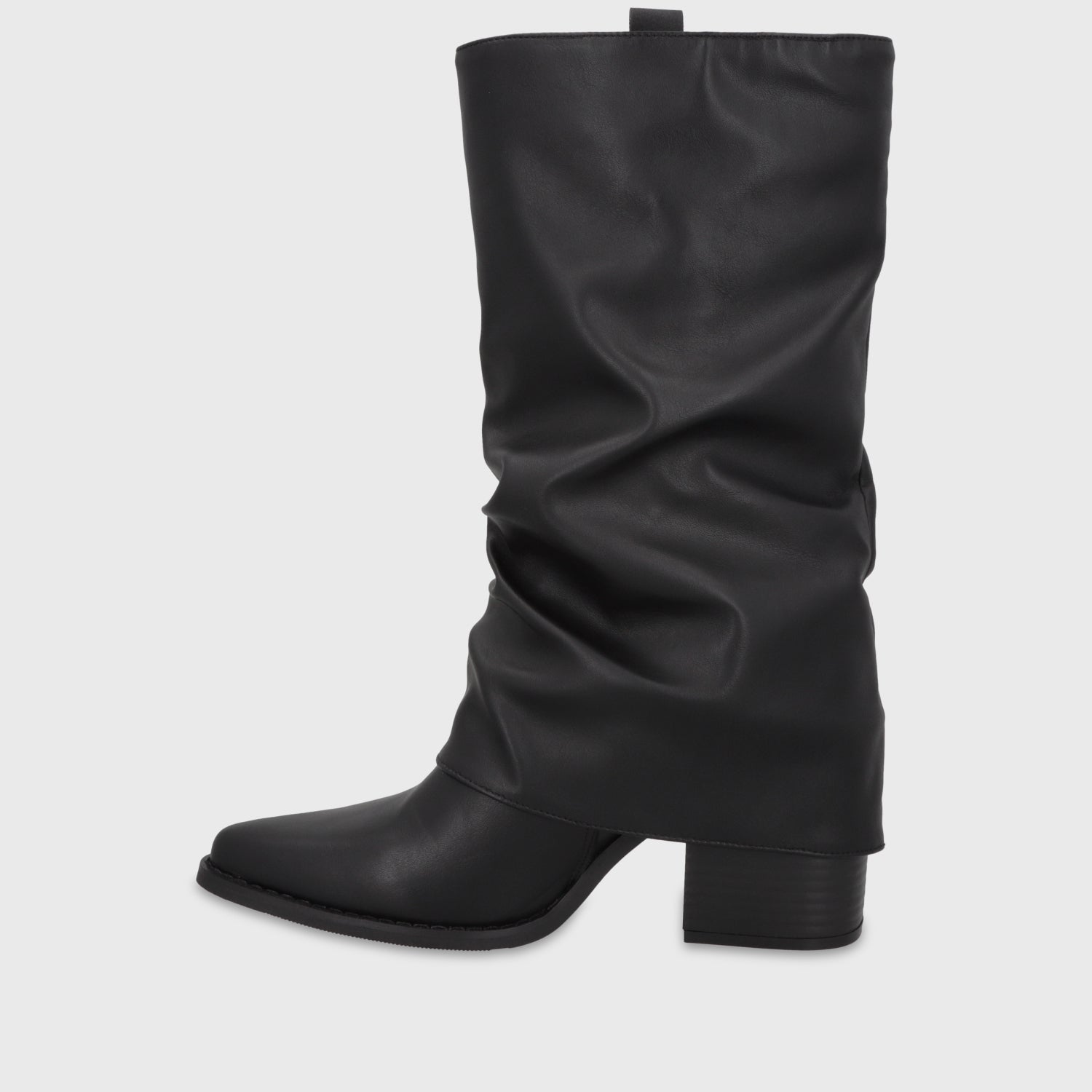 Bota Taco Negra Mujer 53784