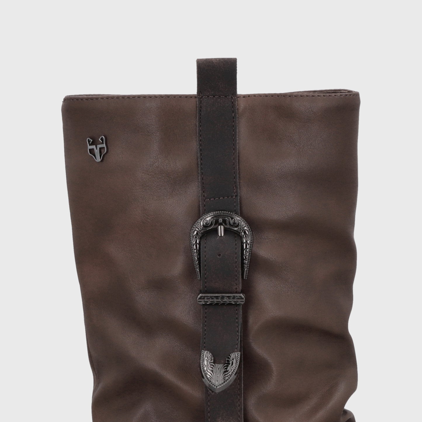 Bota Taco Café Mujer 53784