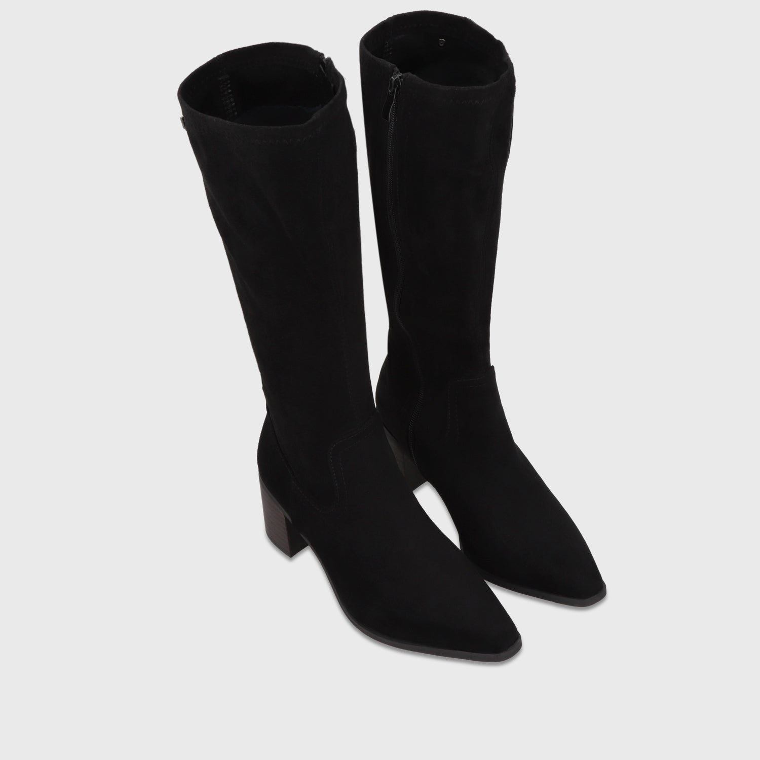 Bota Taco Negra Mujer 55302