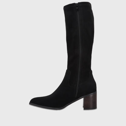 Bota Taco Negra Mujer 55302