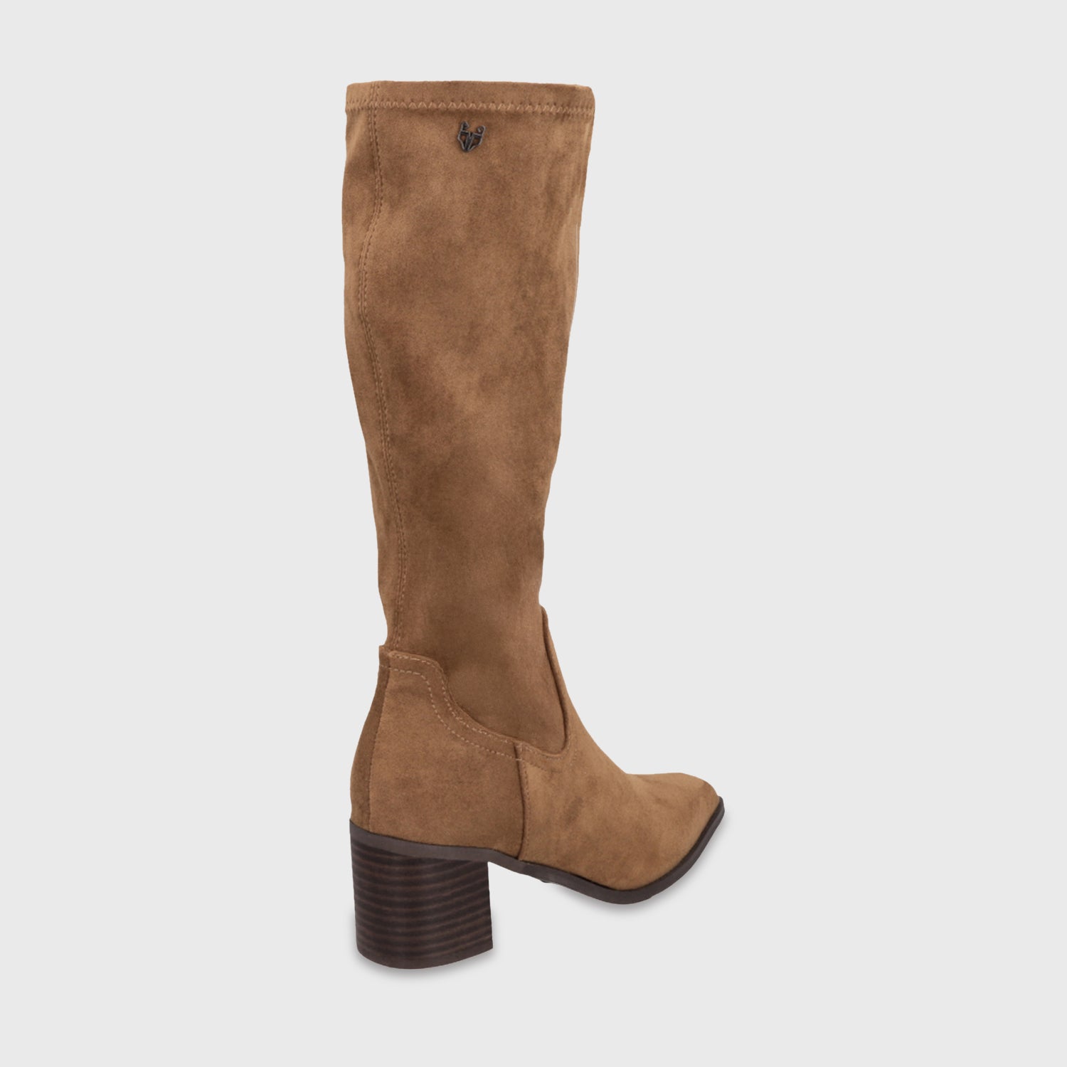 Bota Taco Camel Mujer 55302