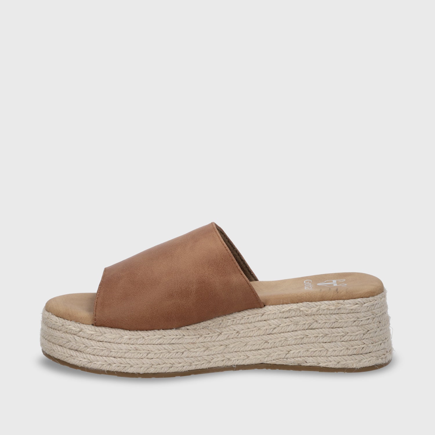 Sandalia Plataforma Rafia Mujer 55971