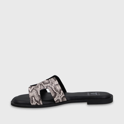 Sandalia Negra Mujer 64110