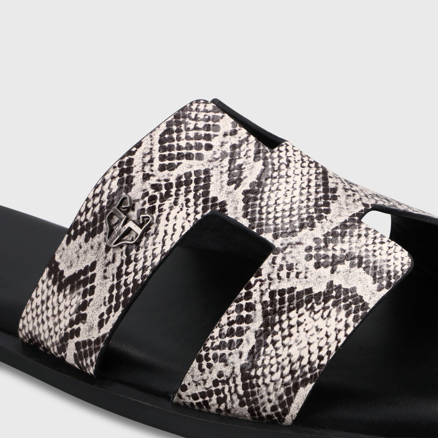 Sandalia Negra Mujer 64110