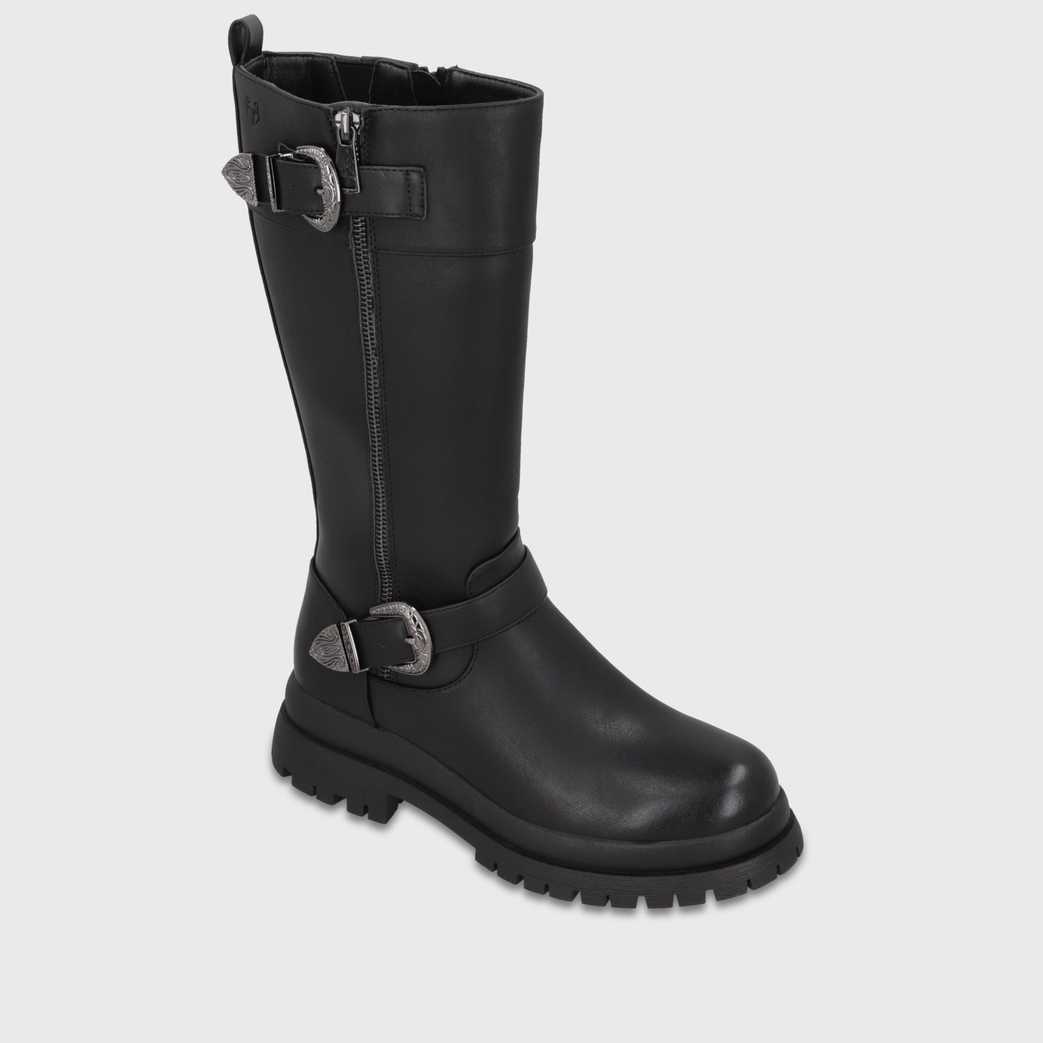 Bota Taco Negra Mujer 65842