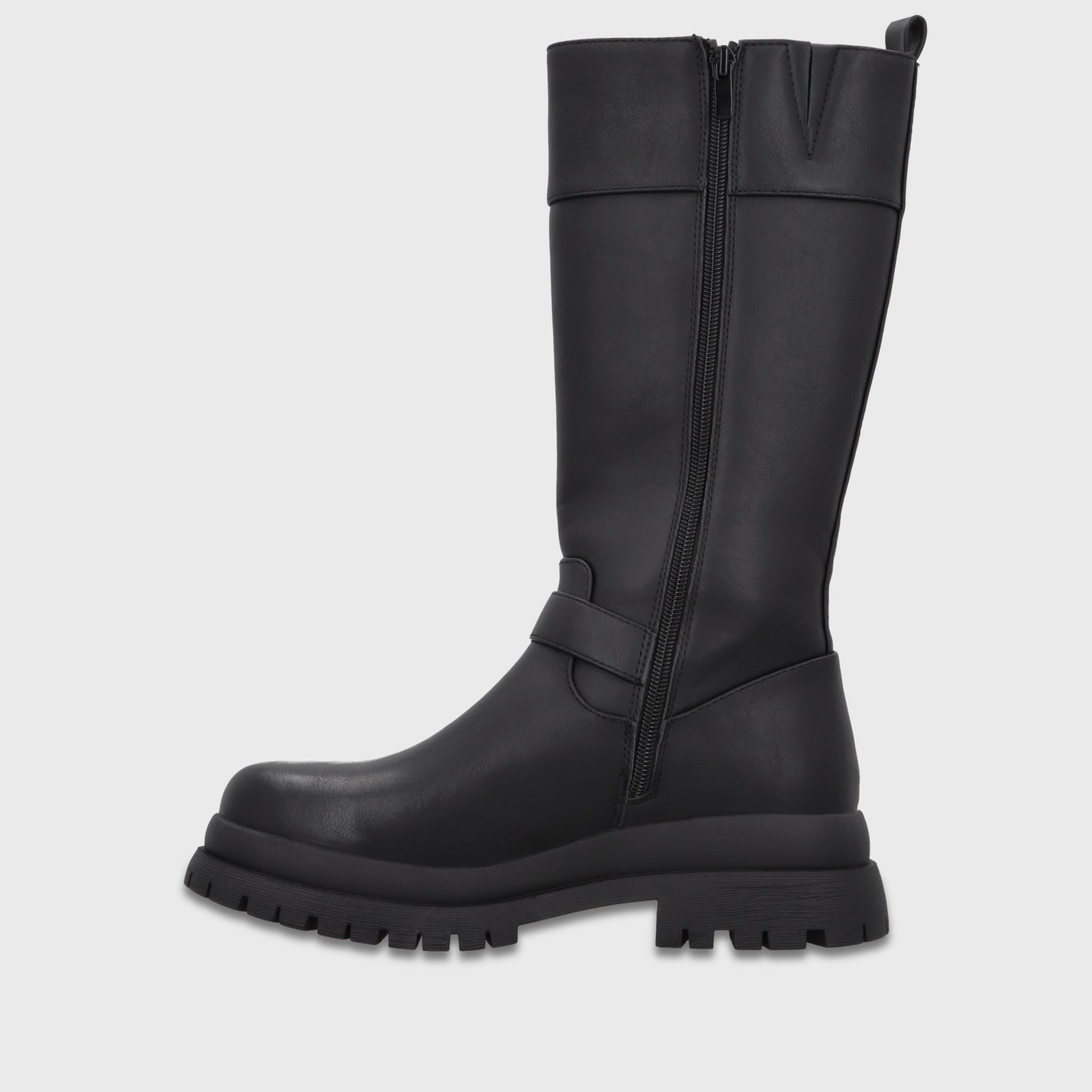 Bota Taco Negra Mujer 65842