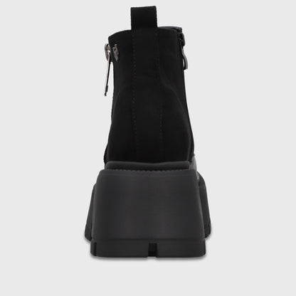 Botin Plataforma Negro Mujer 6585101