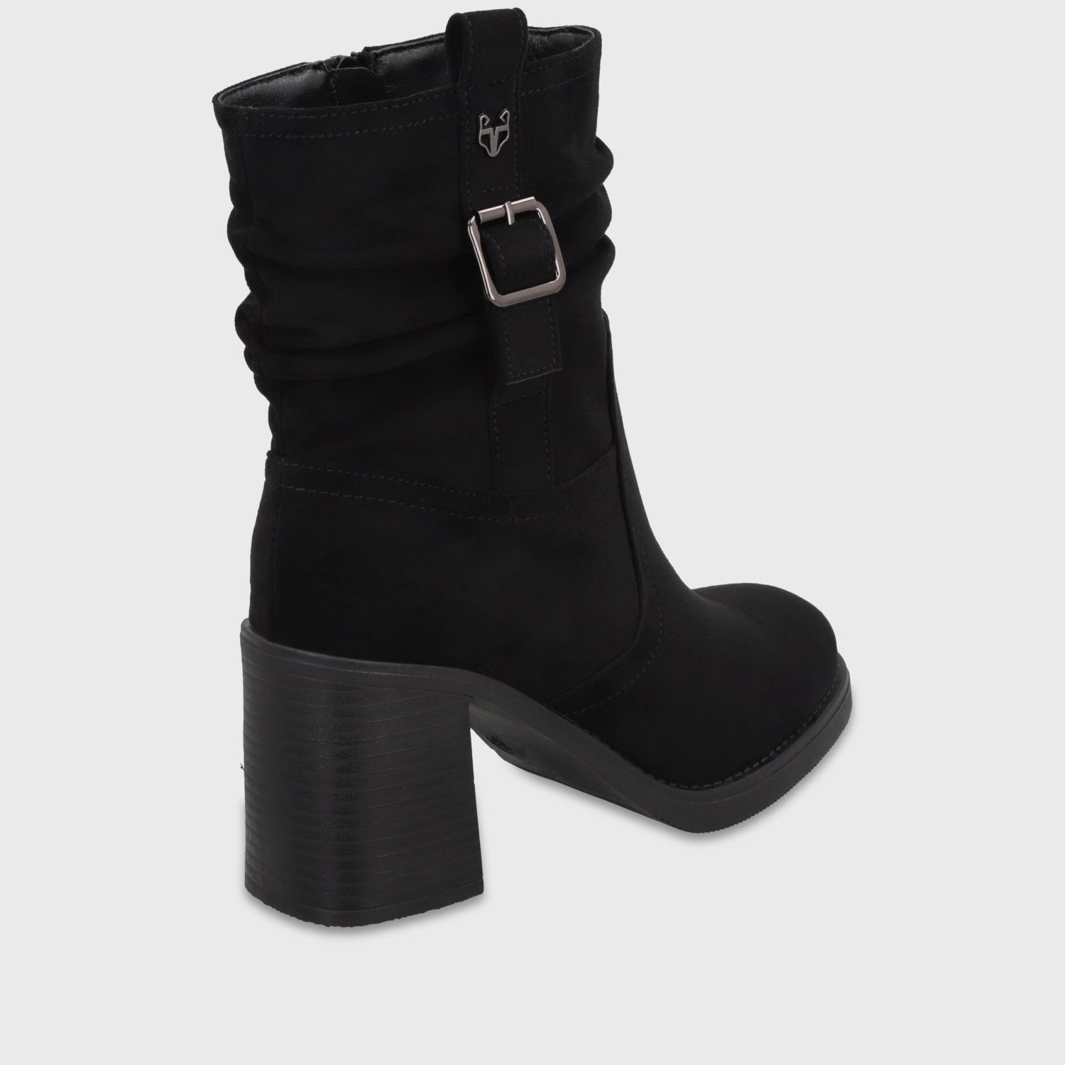 Botín Taco Negro Mujer 65860