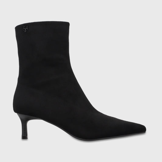 Botín Taco Negro Mujer 65880