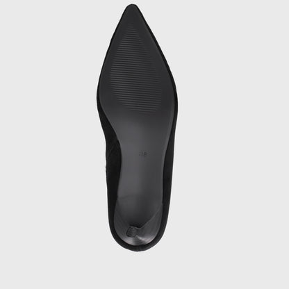 Botín Taco Negro Mujer 65880