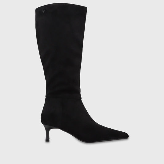 Bota Taco Negra Mujer 65881