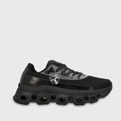 Zapatilla Plataforma Negra Mujer 68100