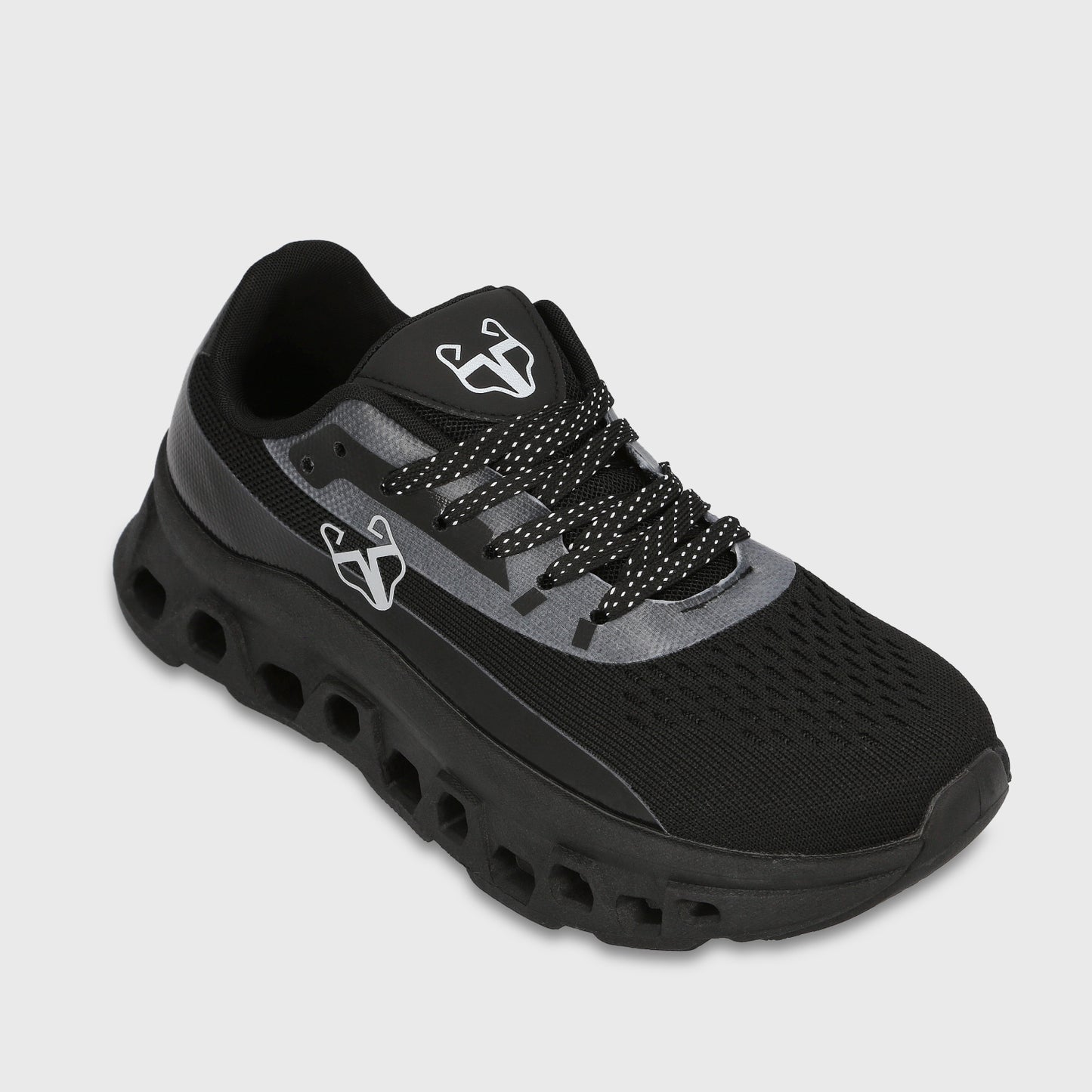 Zapatilla Plataforma Negra Mujer 68100