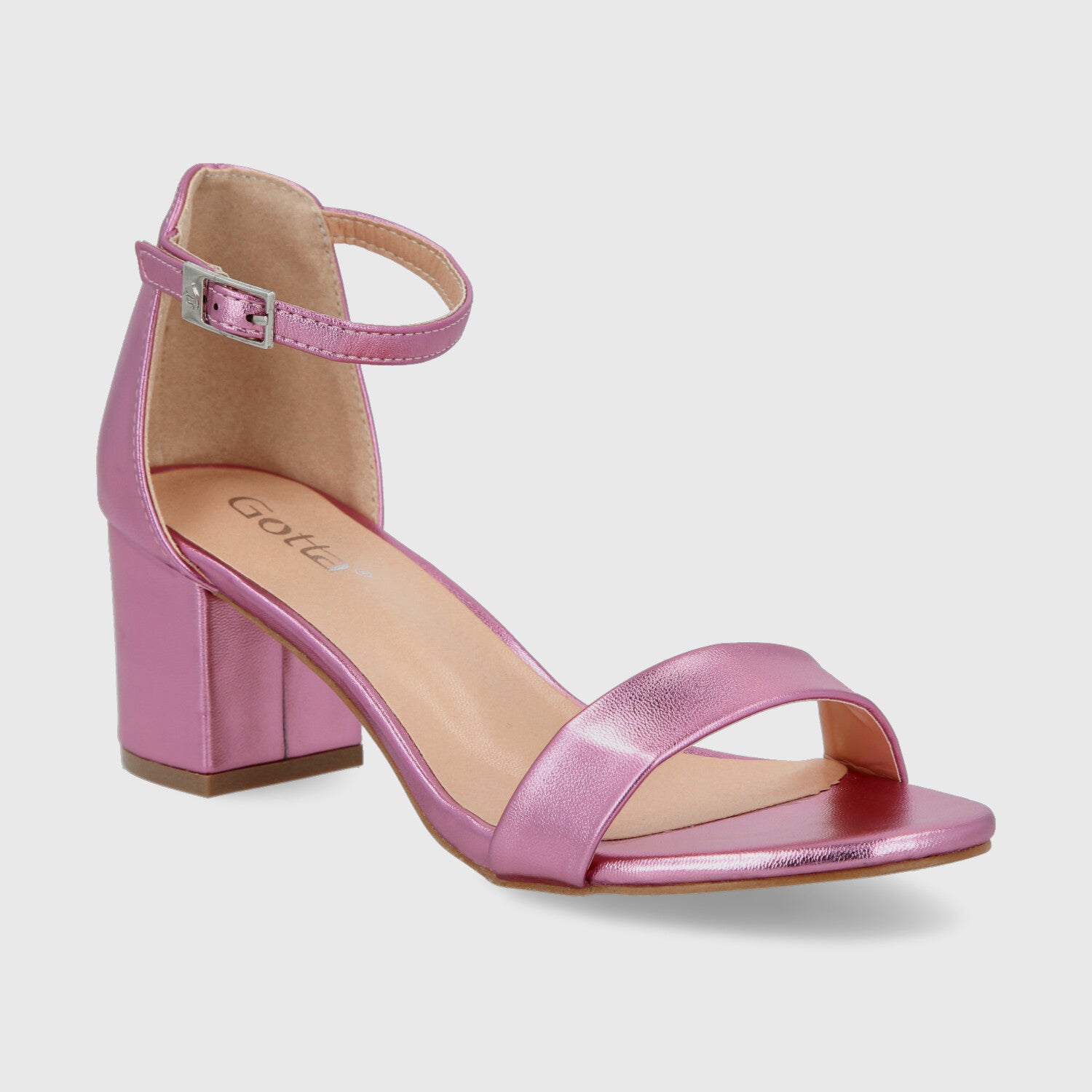 Sandalia Rosa Mujer C6161