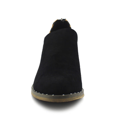 Botin Negro Mujer C7260